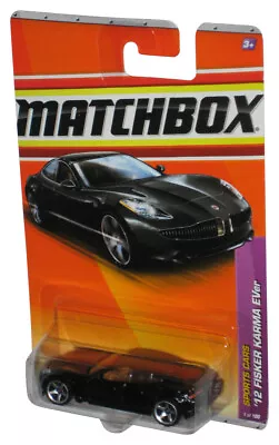 Matchbox Sports Cars (2010) Black '12 Fisker Karma EVer Toy Car 1/100 • $19.98