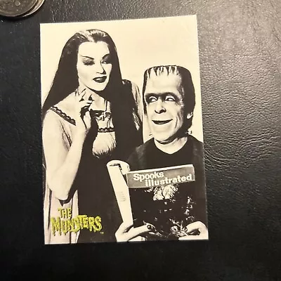 Jb2 The Munsters 1997 Dart #57 Spooks Illustrated Moment Herman Lily • $5.49