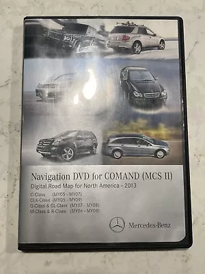 Mercedes Navigation DVD 2013 C CLK G GL ML R Class N.  America A 169 827 86 59 • $99