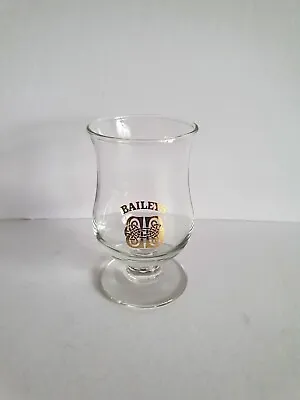 £4.50 • Buy Vintage Baileys Irish Cream Small Tulip Shape Stemmed Shot Glass