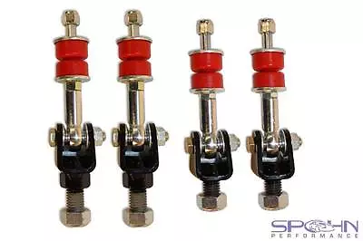 Spherical Front & Rear Sway Bar End Links | 1993-2002 GM F-Body (Stock A-Arms) • $175