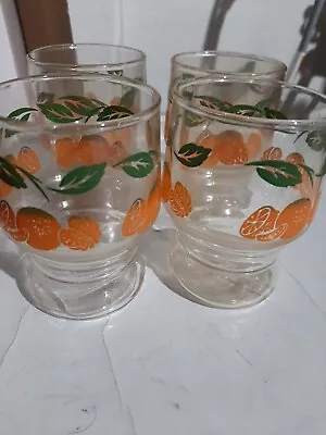 Vintage Swanky Swig Juice Glasses Set Of 4 • $14.95