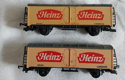 2 Lima Heinz Container Wagon Long Wheel Base 00 Gauge • £5