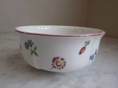 Villeroy & Boch Petite Fleur Soup Cereal Bowl 4 5/8” Floral Excellent Condition • $19.99