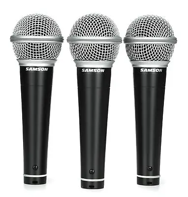 Samson R21 Cardioid Dynamic Vocal Microphone - 3-pack • $49.99