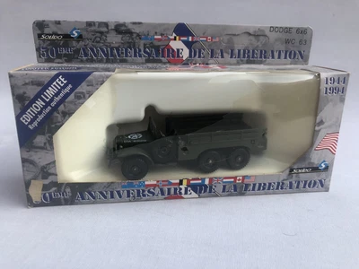 £11.99 • Buy Solido 242 1:50 US Dodge 6x6 Truck 50th Anniversary Limited Edition VGC Boxed
