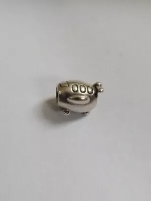 Pandora Sterling Silver Airplane Charm 790561-925 Ale-free Usa Ship-aeroplane • £25