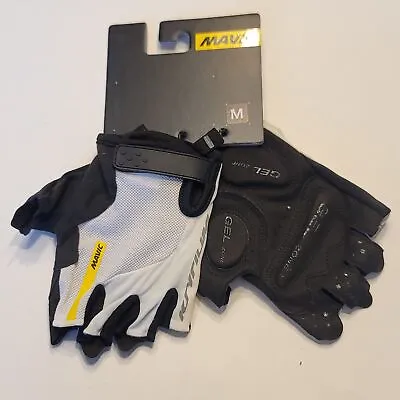 Mavic Ksyrium Elite Women's Medium Cycling Gloves White • $19.98