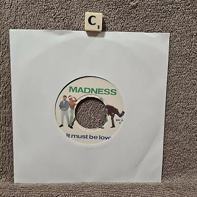 £3.90 • Buy Madness - IT MUST BE LOVE  - 7  UK 1981-STIFF SKA/TWO TONE A1/B2 EX/VG+