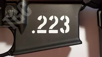 (3) .223 Remington VINYL DECAL Airsoft AR Lower Magwell Tactical Sticker • $4.69