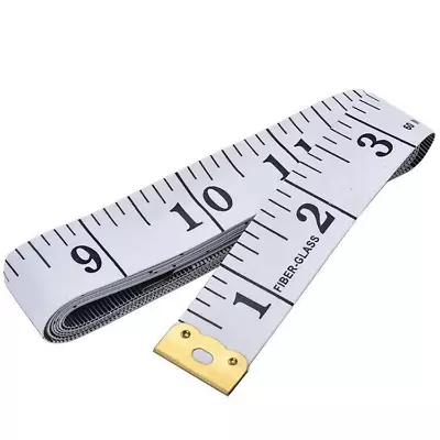 Body Waist Weight Height Measuring Tape Cloth Dress Fabric Sewing Tailor Ruler • £1.88