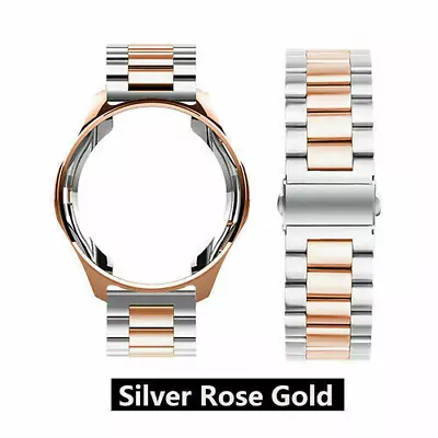 Metal Band Wrist Strap + Case For Samsung Galaxy Watch 42mm 46mm SM-R800/R810/15 • $13.99