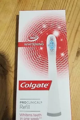 Colgate ProClinical Omron Head X 3 Whitening 360 Heads FREEPOST BNIB • £19.99