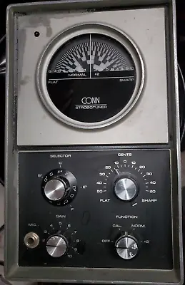 Conn Strobotuber ST-11 Vintage Strobo Tuner  With AC Cable • $125