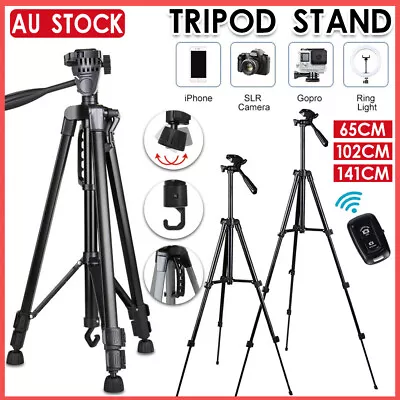 Professional Camera Tripod Stand Mount For DSLR GoPro IPhone Samsung Travel AU   • $16.99