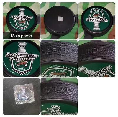 2014 Minnesota Wild Stanley Cup Playoffs Puck Wincraft Usa 🇺🇸 Cleaned & Ready! • $15