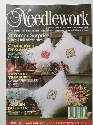 Needlework Magazine August 1995 • £4.49