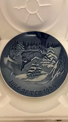 B&g Bing And Grondahl 1964 Christmas Plate “fir Tree And The Hare” Preowned • $25