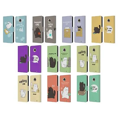 Head Case Designs Ceiling Basement Leather Book Wallet Case For Motorola Phones • $18.95
