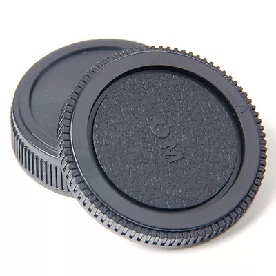 Body Cap & Rear Lens Cap Set For Olympus Manual SLR OM Mount 4/3 E620 E520 E510 • $18.99