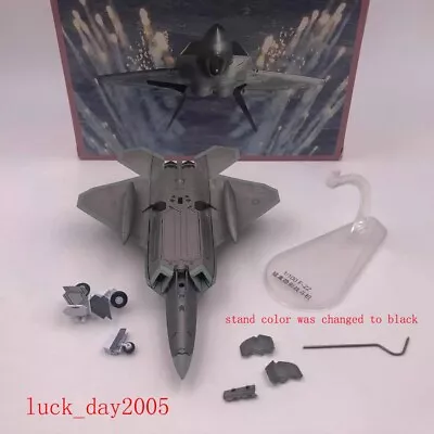 Wltk USAF F-22 Raptor Stealth Air Superiority Fighter 1/100 Diecast Jet Model • $26.99