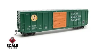 Scale Trains Ep-80906-8 Ho Texas Mexican Railway P.s. 5344 Boxcar Rd# 3187 • $44.99
