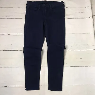 Vince Womens Blue Jeans Size 30 In Skinny Mid Rise Marine 5-Pocket  • $16.09