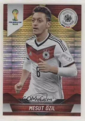 2014 Panini Prizm World Cup Yellow & Red Pulsar Prizm Mesut Ozil #88 • $17.22