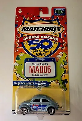 Matchbox - Massachusetts 1962 Volkswagen Beetle - Accross America!!!! • $5.99