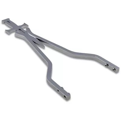 Cycle Visions Sissy Bar Stick - 18  Daggertude (Chrome) Wide | CV-8010 • $211.12