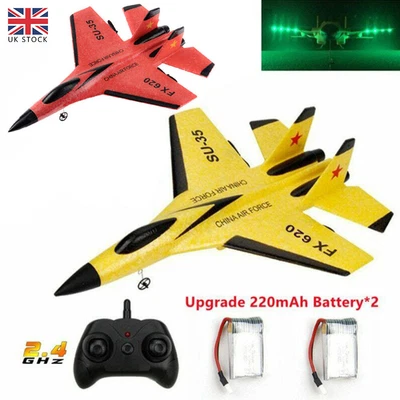 £19.99 • Buy EPP Foam SU-35 Model Plane Toy Remote Control Airplane RC Glider Kid Boy Gift UK