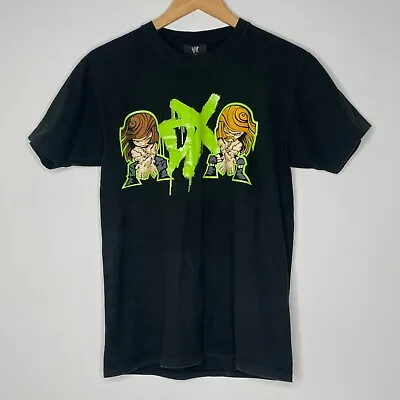 (Size: S) WWE D-Generation X DX 'Mooning' 2000s Vintage Black T-Shirt • £69.99