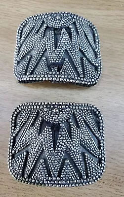 Vintage Pewter Buckles Or Shoe Clips • $8.99