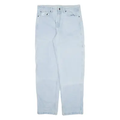 KARL KANI Carpenter Mens Jeans Blue Relaxed Tapered W34 L31 • £31.99