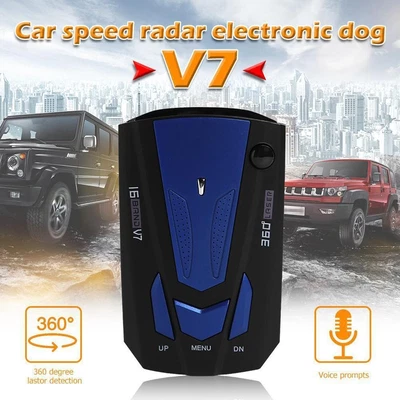 $17.10 • Buy Car Radar Detector Auto Speed Alarm Speed Radar Detector Anti GPS Detector