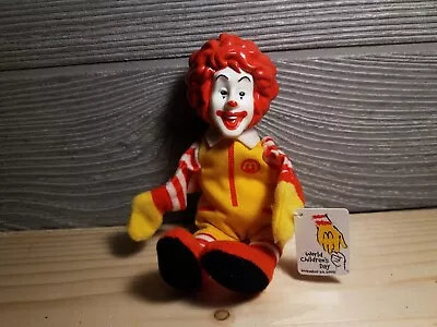 Vintage 2002 Ronald McDonald World Children's Day Plush 6  • $5.98