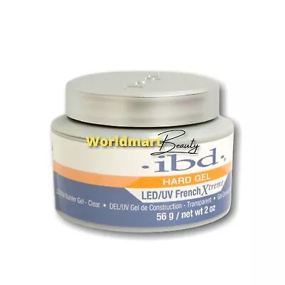 IBD Gel Builder CLEAR French Xtreme 56g/2oz LED/UV Hard Builder Gel • $20.98