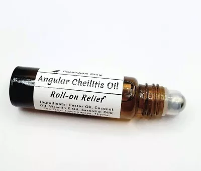 Angular Cheilitis Oil - 10ml Roller - Lip Oil  • $14.95