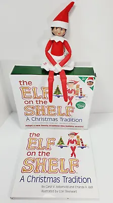 $21.99 • Buy Elf On The Shelf : A Christmas Tradition Brown-Eyed GIRL W/Skirt Elf & Storybook