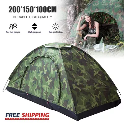 2-3 Man Person Camping Tent AutomaticInstant Tent Pop Up Ultralight Dome Tents • $40.95