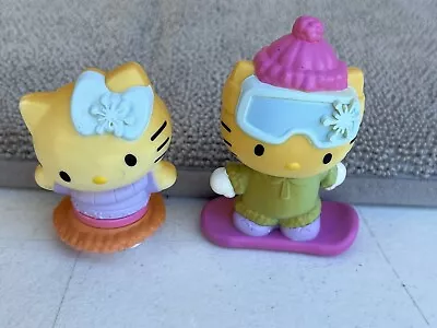 Sanrio Hello Kitty Skier Bobble Head Snowboard McDonald’s Toy Happy Meal • $12.99