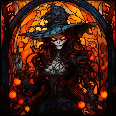 Halloween Party Window Stickers Decoration Skeleton Witch Spooky Scary Sticker • £13.99