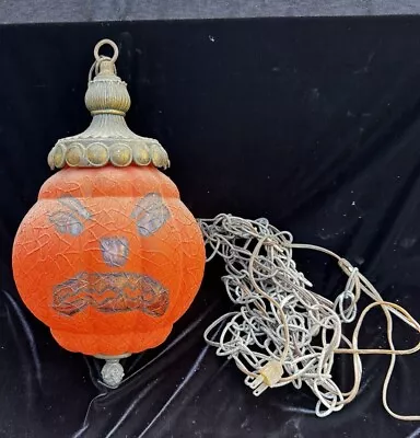 RARE Antique Vintage Halloween Hanging Jack O Lantern Decoration Ca 1920s • $150