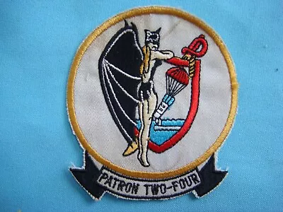 Vietnam War Patch Us Navy Patrol Squadron Patron Two-four • $11.98