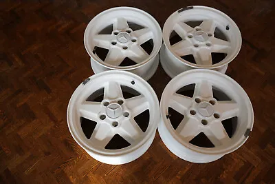 Ronal R9 Rims 15” Vintage Mercedes AMG Penta R107 W123 W113 W114 W115 W201 • $1498