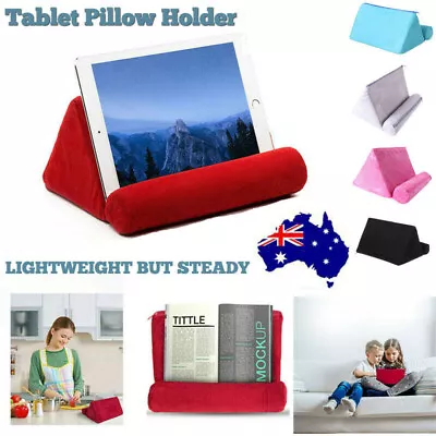 $14.65 • Buy Portable Tablet Pillow Holder Support Sofa For IPad Reading Book Rest Stands AU