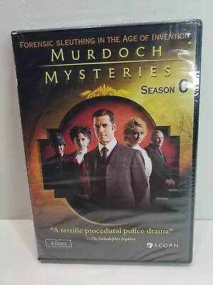 Murdoch Mysteries: Season Six 6  DVD  Yannick Bison Helene Joy • $20