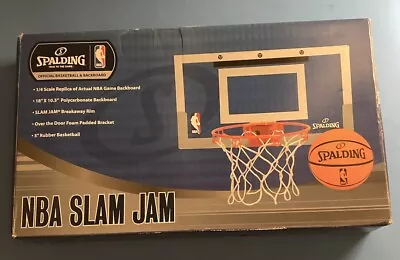 Spalding NBA Slam Jam Over The Door Mini Basketball Hoop • $24.99