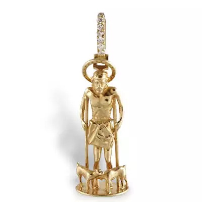 San Lazaro Pendant | Yellow Gold 14K | 1.5 Inches • $680