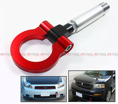 $43.03 • Buy Red Jdm Billet Folding Ring Screw On Front/rear Bumper Tow Hook For Toyota Model